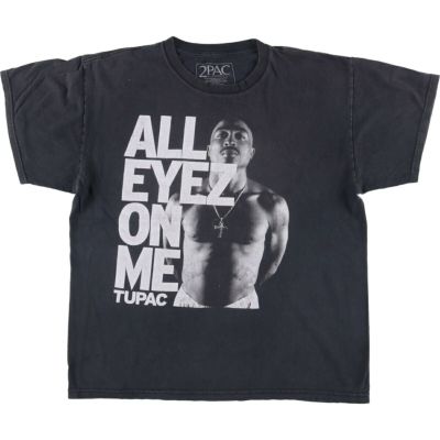 古着 2pacトゥーパック ラップTシャツ ラップT メンズL相当