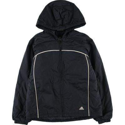 古着 90年代 リーボック Reebok バックロゴ 中綿パーカー