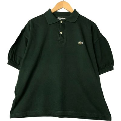 【M】　LACOSTE　ラコステ　半袖ポロシャツ　フランス製 70s 80s フランス製 フレンチラコステ Lacoste 半袖 ポロシャツ