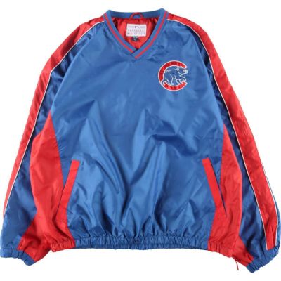 古着 スターター Starter MLB CHICAGO CUBS シカゴカブス ナイロン