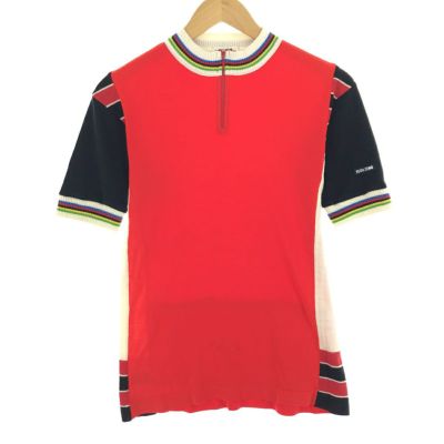 古着 90年代 PEARL IZUMI ハーフジップ 半袖 サイクリングシャツ 日本製 レディースM ヴィンテージ /eaa457145 【中古】 【240613】 【SS2506_30】