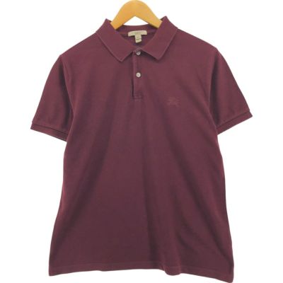 BURBERRY - 新品 Burberrys ブラック 長袖ポロシャツM〜Lサイズ