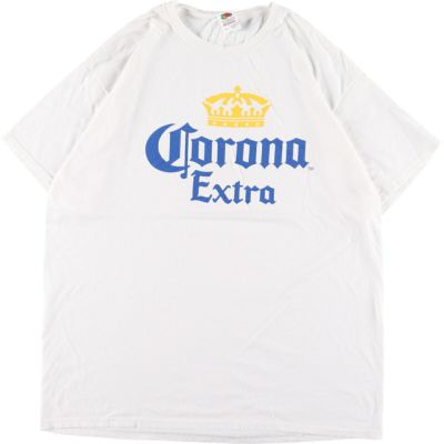 古着 CORONA EXTRA コロナビール アドバタイジングTシャツ メンズXXL 