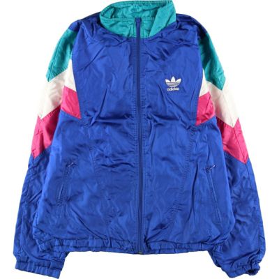 古着 80~90年代 アディダス adidas ナイロンジャケット メンズXL 