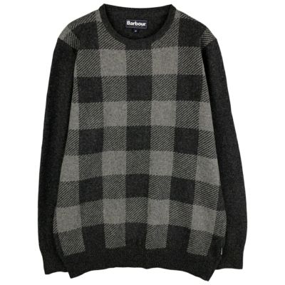 古着 バブアー Barbour コットンニットセーター メンズXL相当