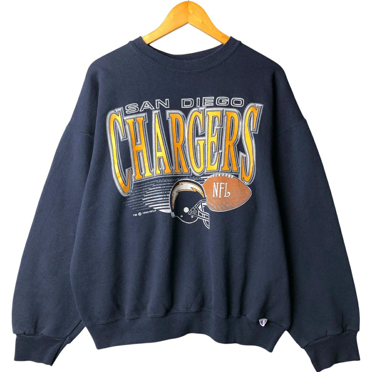 古着 90年代 LOGO7 NFL DENVER BRONCOS デンバーブロンコス スウェット