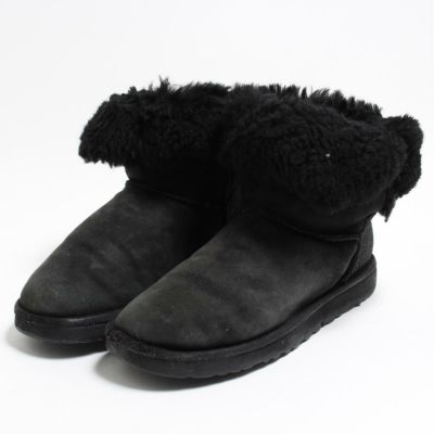 古着 アグ UGG BAILEY BUTTON ムートンブーツ US7 レディース24.0cm