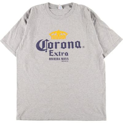 古着 CORONA EXTRA コロナビール アドバタイジングTシャツ メンズXXL