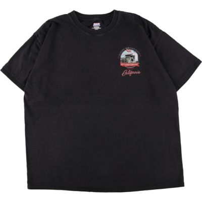 IN-N-OUT BURGER 両面プリント アドバタイジングTシャツ メンズM /eaa339755
