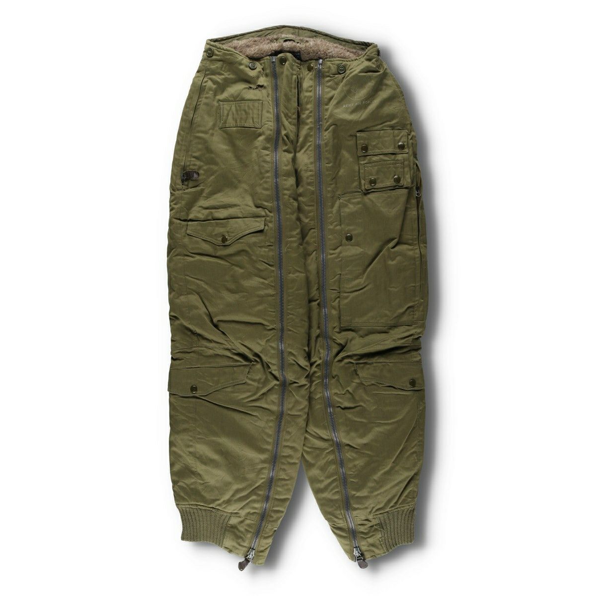 古着 40年代 米軍 U.S.NAVY デニム ベイカーパンツ メンズw29相当