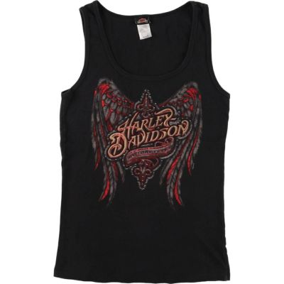 古着 ハーレーダビッドソン Harley-Davidson ラインストーン付き