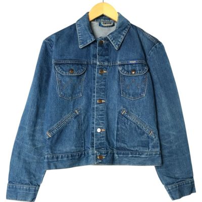 古着 ラングラー Wrangler HERO デニムジャケット Gジャン