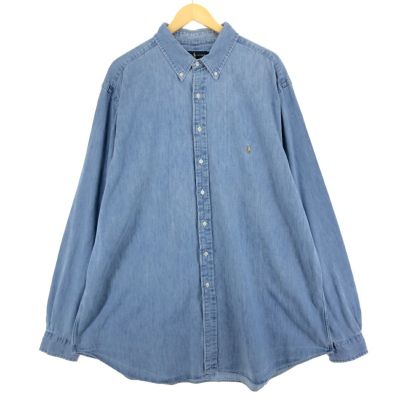 ralphlauren classic fit デニムシャツ XL/ラルフローレン