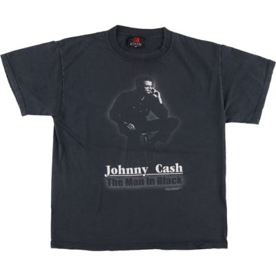 古着 00年代 ZION JOHNNY CASH ジョニーキャッシュ バンドT