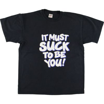 古着 90年代 アンビル Anvil メッセージプリントTシャツ USA製 メンズXL ヴィンテージ /eaa456146 【中古】 【240616】