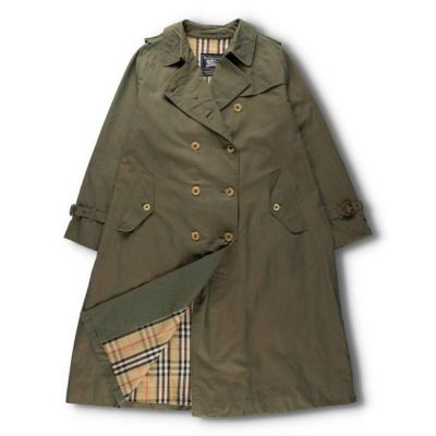 古着 70年代 バーバリー Burberrys 玉虫カラー 一枚袖 コットン100