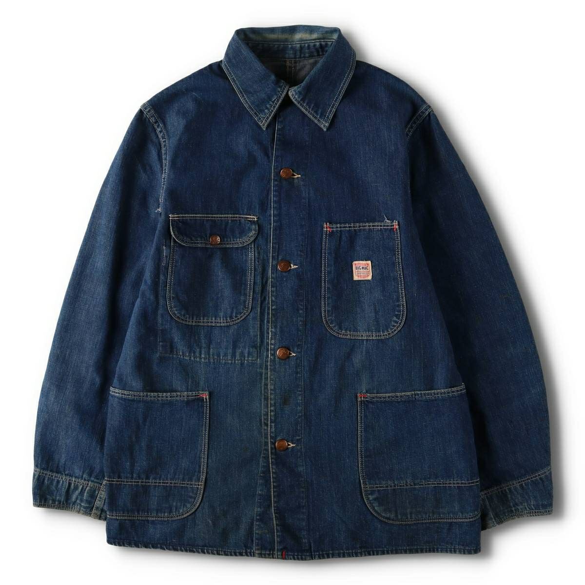 古着 40年代 ペニーズ Penneys BIGMAC ビッグマック 盾タグ デニム