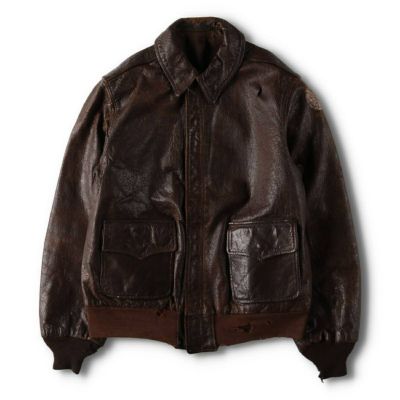 古着 40年代 イギリス軍実品 ジャーキンベスト レザーベスト 2 メンズ