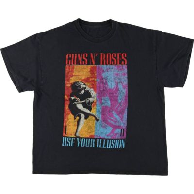 古着 next GUNS N' ROSES ガンズアンドローゼズ ロングTシャツ