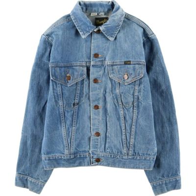 古着 濃紺 70年代 ラングラー Wrangler 124MJ デニムジャケット G