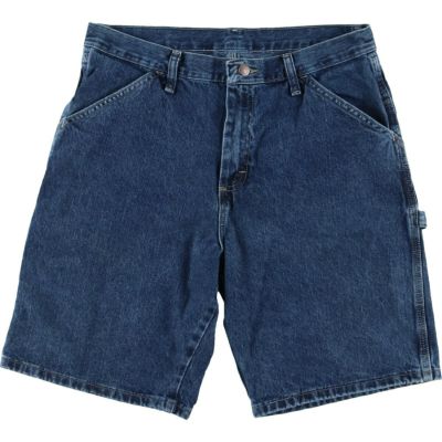 wrangelrラングラー 00s ペインターパンツ デニムショーツW40 古着 ラングラー Wrangler CARPENTER デニムペインターショーツ