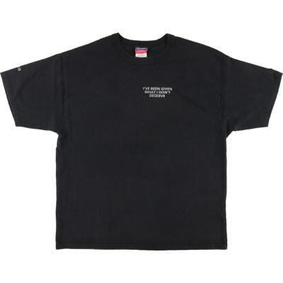 古着 チャンピオン Champion 復刻 バータグ ワンポイントロゴTシャツ