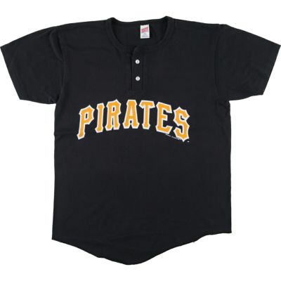 数量は多 古着 90年代 SOFEE SHIRTS MLB PITTSBURGH PIRATES ピッツバーグ ユニフォームシャツ