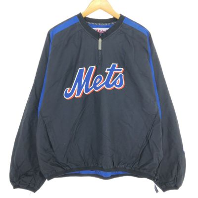 古着 90年代 felco MLB NEWYORK METS ニューヨークメッツ ナイロンスタジャン アワードジャケット USA製 メンズM  ヴィンテージ /eaa416182 【中古】 【240225】 | 古着屋JAM（ジャム）