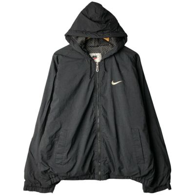 古着 90年代 ナイキ NIKE 中綿パーカー パファージャケット メンズL