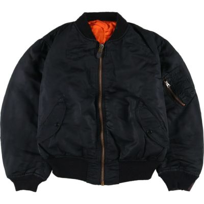 古着 民間品 アルファ ALPHA MA-1タイプ 迷彩柄 3C デザートカモ 中綿