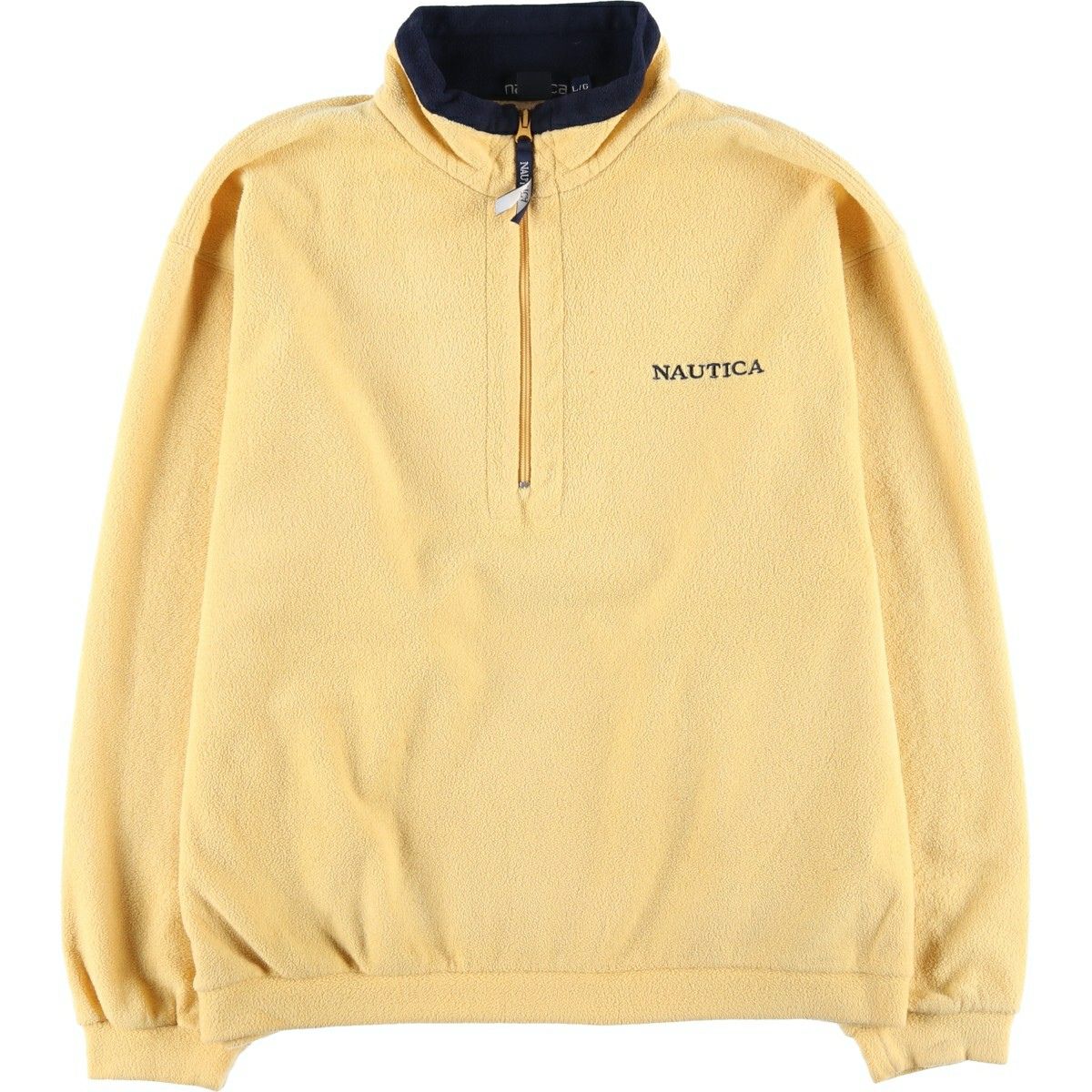 古着 90年代 ノーティカ NAUTICA COMPETITION ハーフジップ フリース