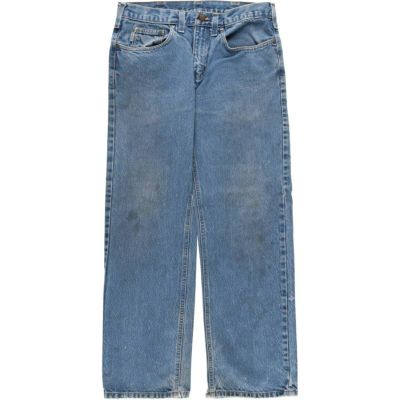 Carhartt ブルーデニム ストレートパンツ 古着 カーハート Carhartt Dungaree Fit デニムペインターパンツ