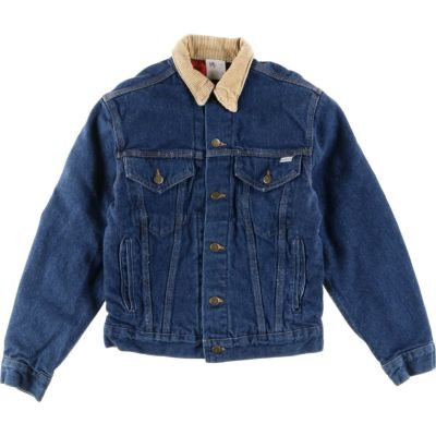 濃紺 80~90年代 カーハート Carhartt 100周年モデル チェック柄ライナー コーデュロイ襟 デニムジャケット Gジャン USA製 34  メンズXS ヴィンテージ /eaa077041 【200831】【SS2103】【HNY22】 【SS2103】 | 古着屋JAM（ジャム）