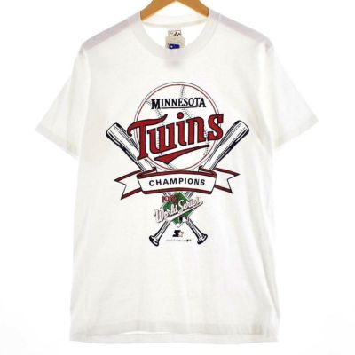 古着 80年代 LOGO7 MLB MINNESOTA TWINS ミネソタツインズ 1987 WORLD