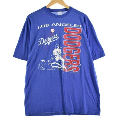 ギルダン GILDAN MLB LOS ANGELES DODGERS ロサンゼルスドジャース YASIEL PUIG ヤシエルプイグ スポーツプリントTシャツ メンズL /eaa314831