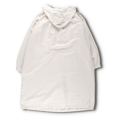 超希少 パッチワーク ダッフルコート ロング L ヘリンボーン フーデット 古着