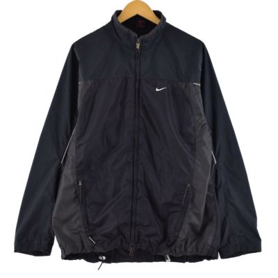 古着 ナイキ NIKE STORM-FIT 半袖 ハーフジップ ウォームアッププル ...