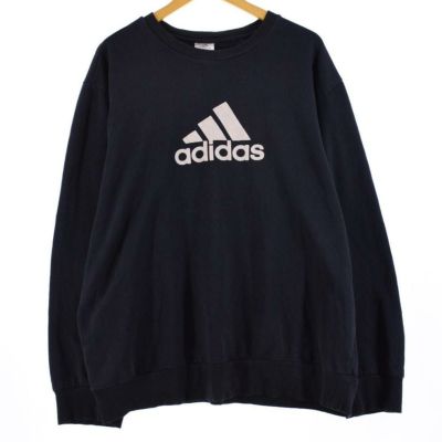 古着 90年代 アディダス adidas トレフォイルロゴ ロゴスウェット