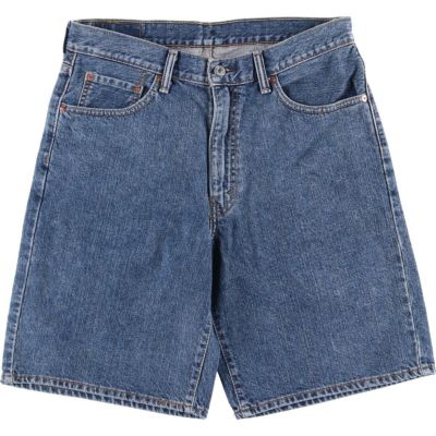 古着 リーバイス Levis 550 ブラックデニムショーツ ショート