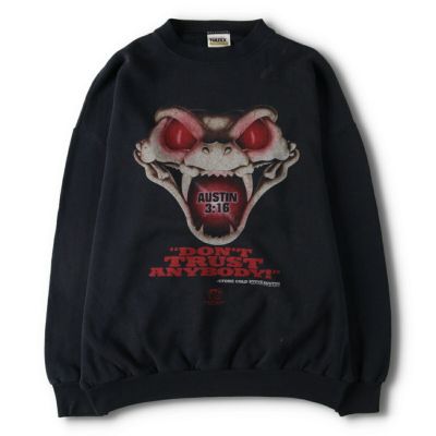 80s80年代TULTEXタルテックスUSA製カレッジロゴスウェットXL赤 古着 90年代 タルテックス TULTEX WWF DTA STONE COLD STEVE