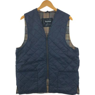 古着 80年代 バブアー Barbour 2ワラント パイルライナーベスト 英国製