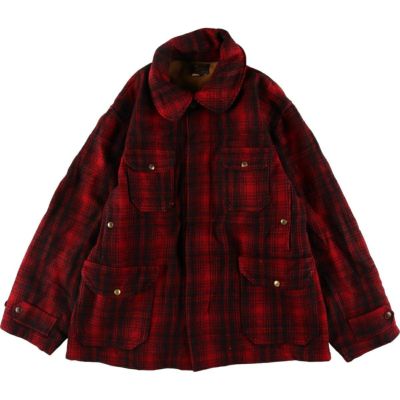 古着 50年代 ウールリッチ WOOLRICH チェック柄 ウール