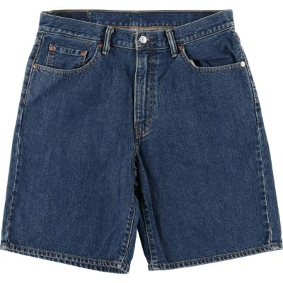 古着 リーバイス Levis 550 RELAXED FIT ブラックデニムショーツ