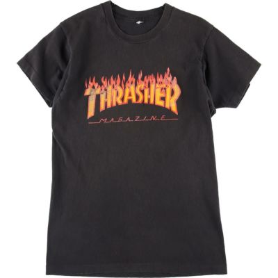 古着 80~90年代 スラッシャー THRASHER サーフ スケートTシャツ 