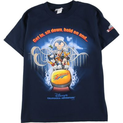 90年代 ディズニーリゾート Disneyland RESORT GRIZZLY RIVER RUN グリズリーリバーラン キャラクタープリントTシャツ USA製 メンズXXL ヴィンテージ /evb001905