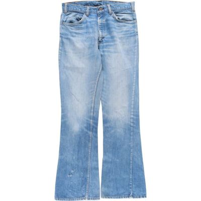 古着 70年代 リーバイス Levi's 684 BIG E ビッグE ベルボトムジーンズ