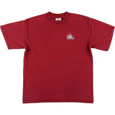 古着 アディダス adidas ロゴプリントTシャツ USA製 メンズM相当 /eaa557927 【中古】 【250614】