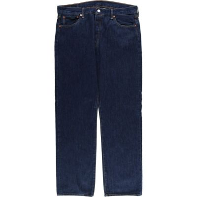 古着 濃紺 リーバイス Levis 501 ストレートデニムパンツ メンズw34