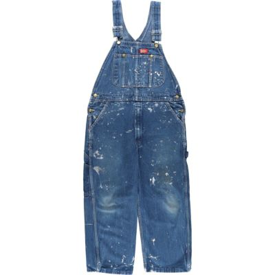 古着 ディッキーズ Dickies デニムオーバーオール メンズw37 /eaa456236 【中古】 【240621】 ss2503_30