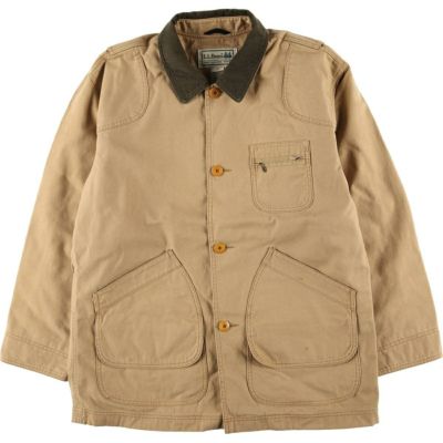 90年L.L.Bean スエード レザー カバーオール ハンティングジャケット 90年L.L.Bean スエード レザー カバーオール ハンティングジャケット